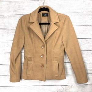 Amelia by Becool Tan Button Jacket